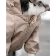 Imperméable Beige pour Chien Stylé - Élégance & Confort Imperméable Beige pour Chien Stylé - Élégance & Confort