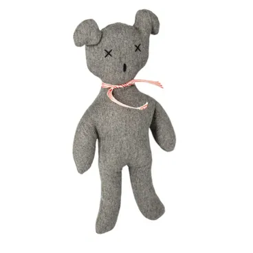 Peluche design pour chien - ours Orsu fait main en tissu doux et résistant