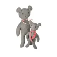 Peluche Ours pour Chien Orsu - Fait Mains Gris - Dogs in the City Peluche Ours pour Chien Orsu - Fait Mains Gris - Dogs in the City