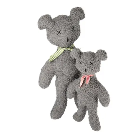 Peluche ourson grise pour chien Orsu-Pa –  jouet éthique Dogs in the City