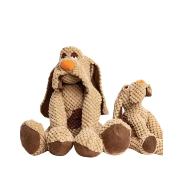 Peluche Chien Azezzu – Jouet Résistant avec 5 Squeakers – Fabdog