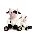 Peluche Vache pour Chien Prima - Rembourrée & Couineuse - Fabdog Peluche Vache pour Chien Prima - Rembourrée & Couineuse - Fabdog