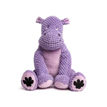 Peluche Hippopotame pour Chien - Jouet Couineur Doux & Durable - Fabdog