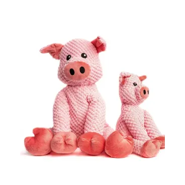 Peluche Cochon Porcettu pour Chien – Fabdog | Jouet Couineur Durable
