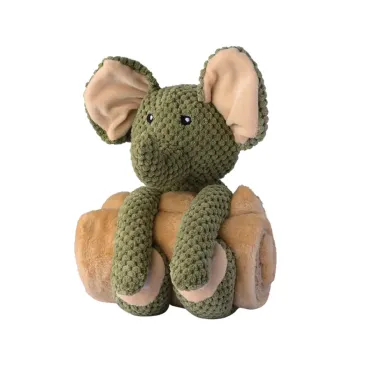 Peluche éléphant 2-en-1 avec plaid - Bella Concept Store Dog