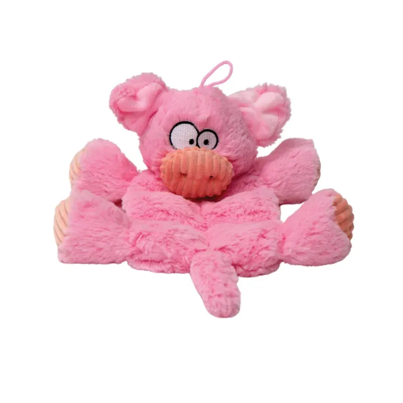 Doudou Cochon Nustrale pour Chien - Jouet Couineur et Ludique