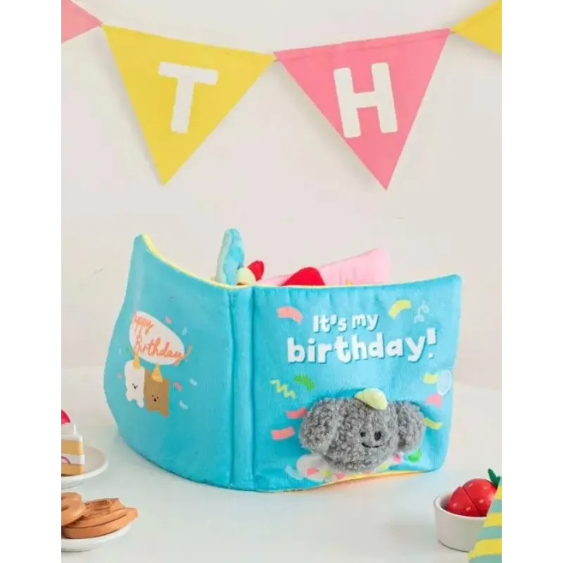 Livre Anniversaire pour Chien - Jouet Distributeur de Friandises - Cadeau Ludique & Festif