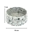 Gamelle Chien Design en Terrazzo - Élégance et Robustesse Gamelle Chien Design en Terrazzo - Élégance et Robustesse