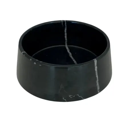 gamelle design en marbre noir pour chien - Bella Concept Store Dog