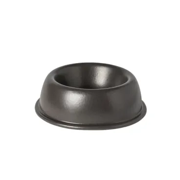 Gamelle en céramique noire mate pour chien – design chic et épuré