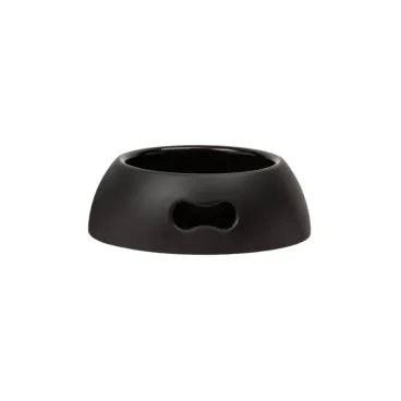 Gamelle noire Pappy United Pets – bol recyclable et chic pour chien