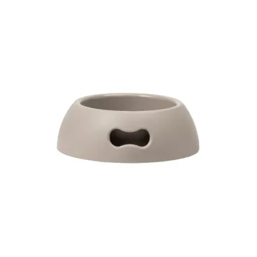Gamelle Pappy taupe clair recyclable – United Pets – design italien