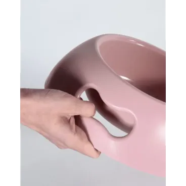 Prise en main facile de la gamelle rose Pappy
