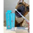 Brosse à Dents Écologique pour Chien & Chiot - Wag & Bright - Hygiène Naturelle & Douce