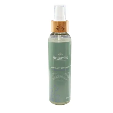 Spray démêlant naturel Nellumbo 150 ml – soin lustrant pour chien et chat