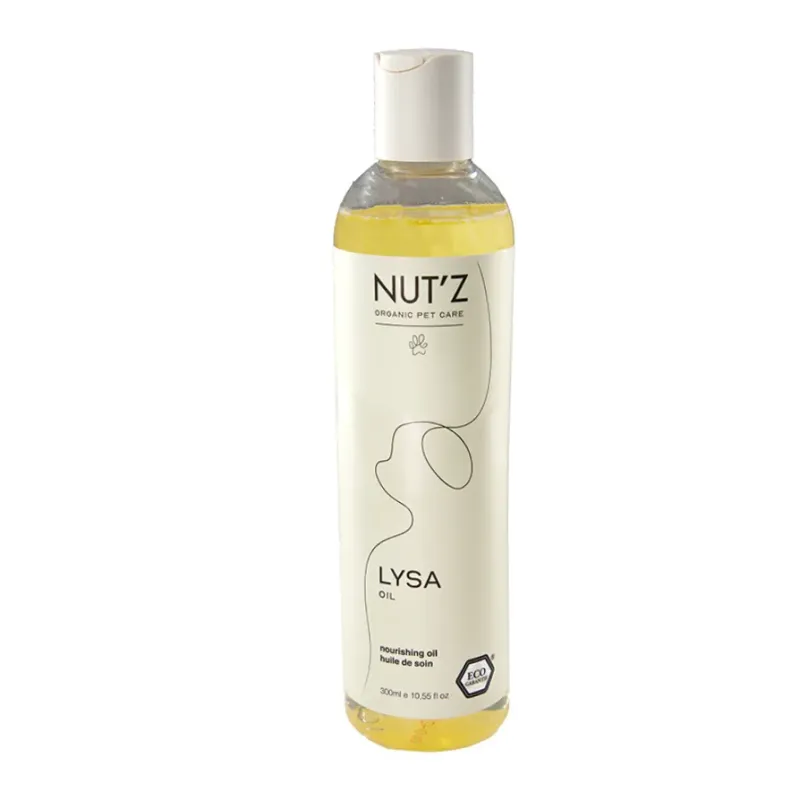 Huile de Massage Bio Nut'z by Lysa pour Chien - Détente & Soin Naturel du Pelage Huile de Massage Bio Nut'z by Lysa pour Chien - Détente & Soin Naturel du Pelage