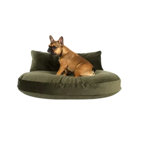 Coussin pour chien Luna Lounge olive - Laboni - Vue d'ensemble