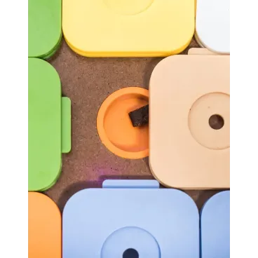 Zoom sur le sodoku coloré - Bella Concept store dog