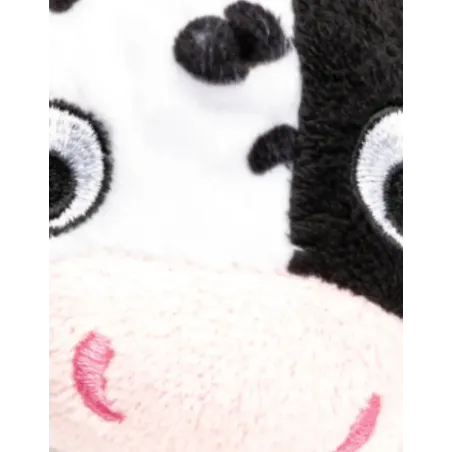 Balle Couineuse pour Chien – Forme Vache – Jouet Interactif Fabdog