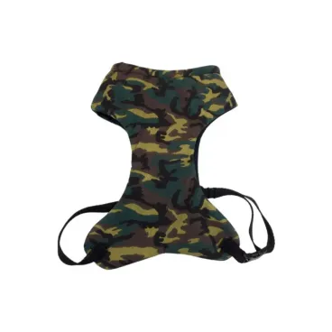 Harnais pour chien camouflage - vue de face