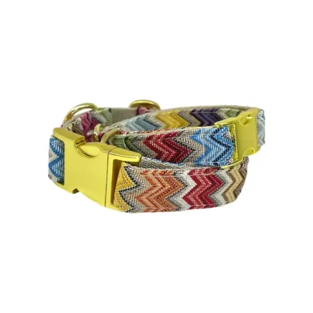 Collier pour chien motif zigzag - Bella Concept Store Dog