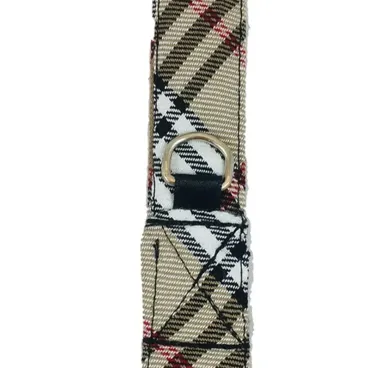 Crochet et finition tissu haute couture style Burberry - détail produits