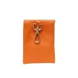 Sac à Friandises pour Chien en Cuir Véritable Orange - Chic & Élégant Sac à Friandises pour Chien en Cuir Véritable Orange - Chic & Élégant