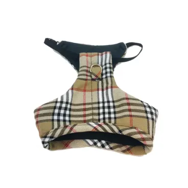 Harnais style burberry pour chien - Style et élégance