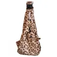 Sac Bandoulière Teddy Leopard pour Chien - Élégance & Douceur - The Dog Label