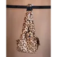 Sac Bandoulière Teddy Leopard pour Chien - Élégance & Douceur - The Dog Label