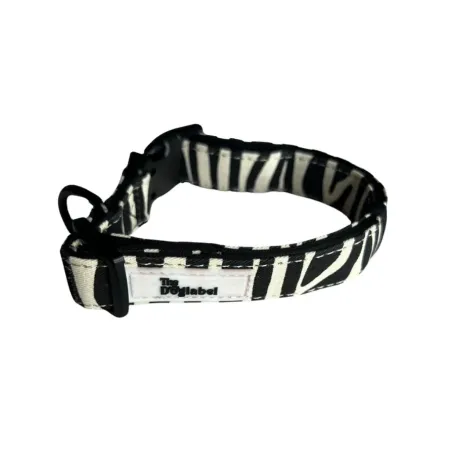 Ensemble Zèbre pour Chien - Collier, Laisse, Sac à Crottes Assortis - Élégance & Style