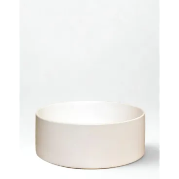 Gamelle Blanche Céramique design pour chien - Minimalisme pour chien