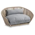 Lit pour chien Vogue Oxford grey - LABONI Lit pour chien Vogue Oxford grey - LABONI