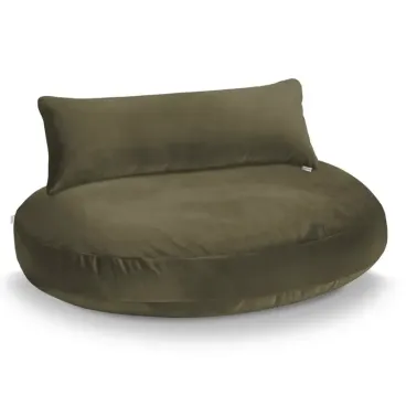 Lit pour chien Luna lounge Oxford Olive - LABONI