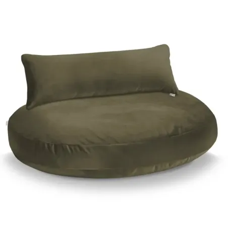Lit pour chien Luna lounge Oxford Olive - LABONI