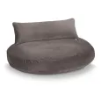 Lit pour chien Luna lounge Oxford stone - LABONI Lit pour chien Luna lounge Oxford stone - LABONI