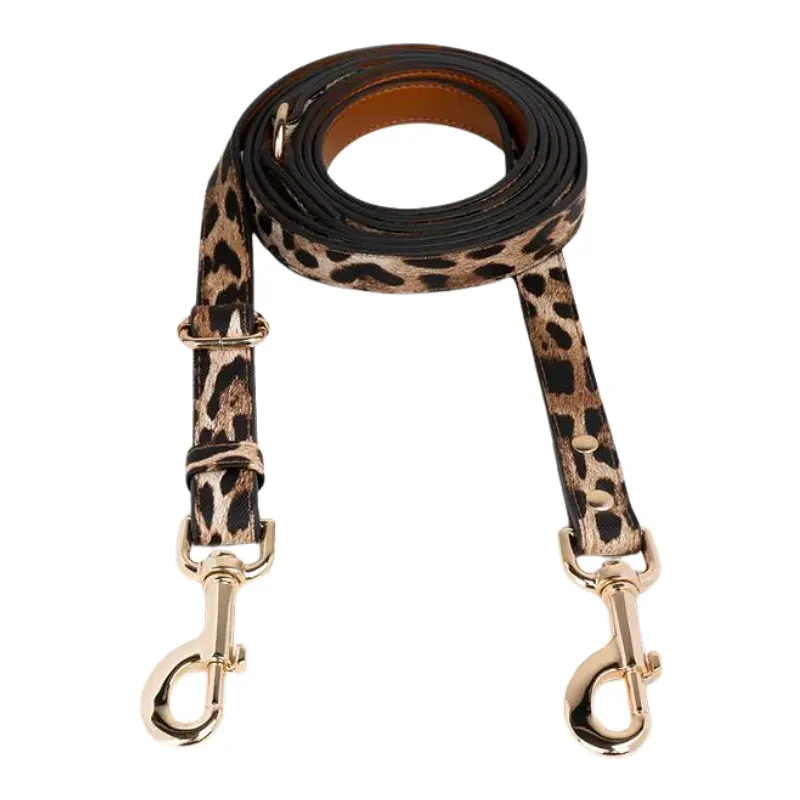 Laisse Léopard pour chien - Luxe & confort Laisse Léopard pour chien - Luxe & confort