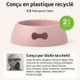 Gamelle antidérapante rose Pappy pour chien - Stabilité & confort Gamelle antidérapante rose Pappy pour chien - Stabilité & confort
