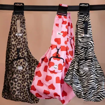 sac bandoulière pour chien profond 75 cm - maintien et confort