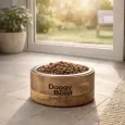Gamelle en bambou & Inox amovible pour Chien - Doggy bowl Gamelle en bambou & Inox amovible pour Chien - Doggy bowl