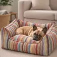 Panier pour chien ZicZac – Confort apaisant haute couture