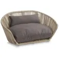 Panier pour chien design Vogue Oxford Stone - LABONI Panier pour chien design Vogue Oxford Stone - LABONI