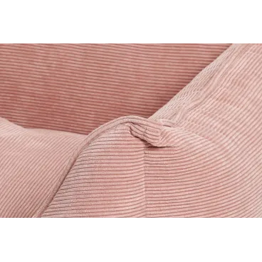 Panier pour Chien en Velours Côtelé Rose - Douceur & Élégance