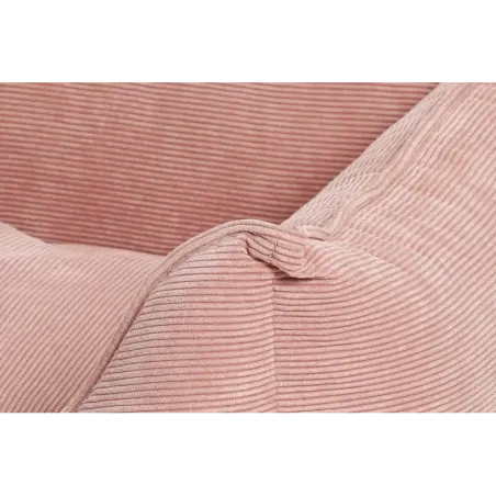 Panier pour Chien en Velours Côtelé Rose - Douceur & Élégance