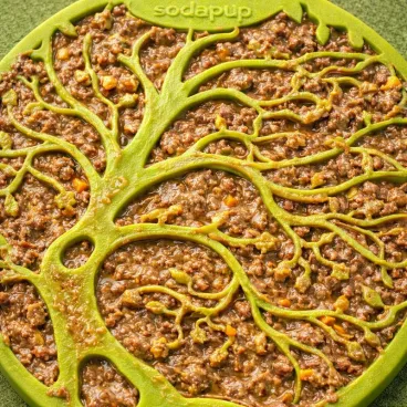 Tapis à lécher SodaPup avec ventouses – fixation sur surface lisse