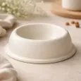 Gamelle design pour chien en Céramique blanche - Cafide