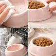 Gamelle rose pour chien & chat en céramique - Cafide Gamelle rose pour chien & chat en céramique - Cafide