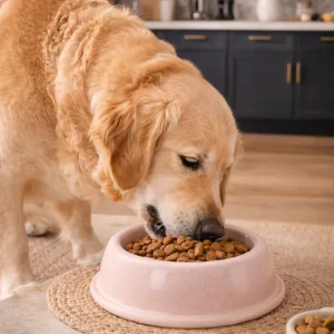 gamelle pour chien en ceramique rose solide et hygienique