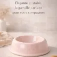 Gamelle rose pour chien & chat en céramique - Cafide Gamelle rose pour chien & chat en céramique - Cafide