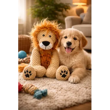 jouet-chien-chat-peluche-lion-resistante